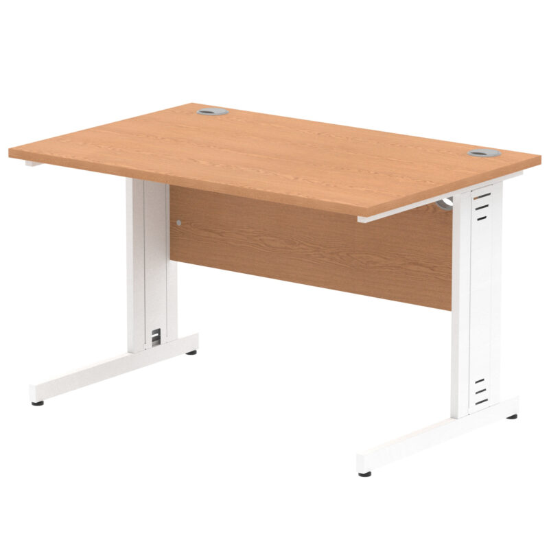 Pace 1200mm Straight Desk Cable Managed Leg - Image 57