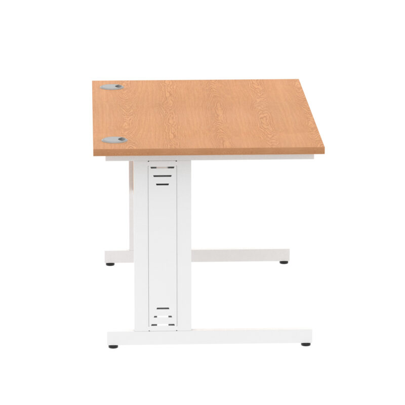 Pace 1200mm Straight Desk Cable Managed Leg - Image 60