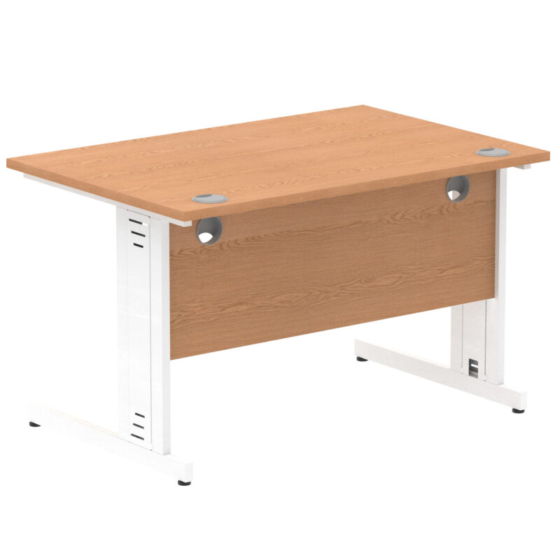 Pace 1200mm Straight Desk Cable Managed Leg - Image 63