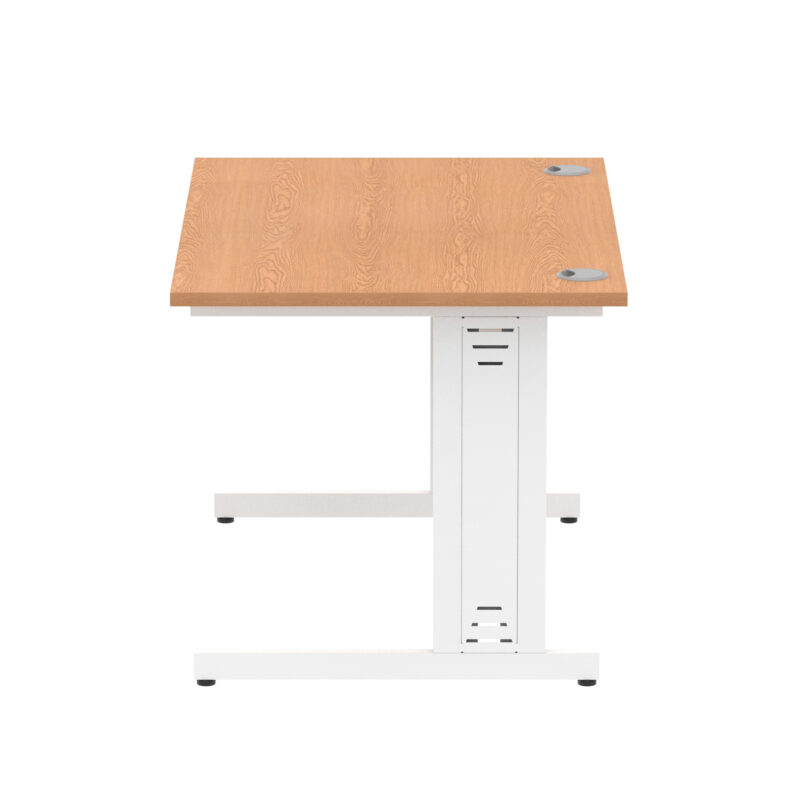 Pace 1200mm Straight Desk Cable Managed Leg - Image 64