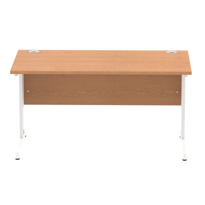 Pace 1400mm Straight Desk Cable Managed Leg - Image 58