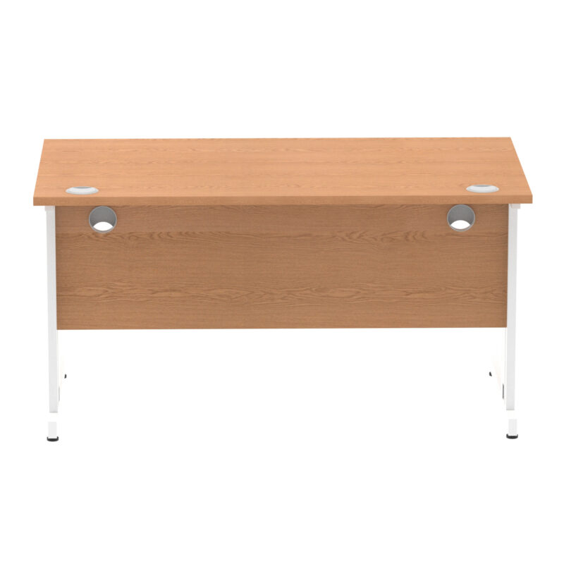 Pace 1400mm Straight Desk Cable Managed Leg - Image 62