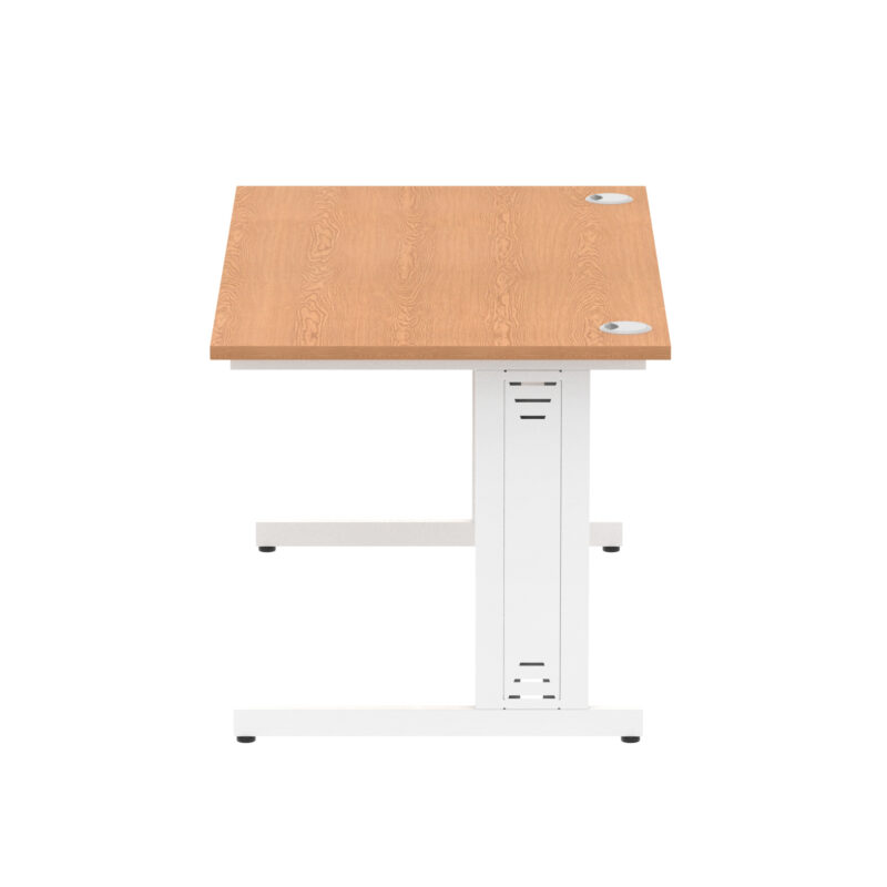 Pace 1400mm Straight Desk Cable Managed Leg - Image 64