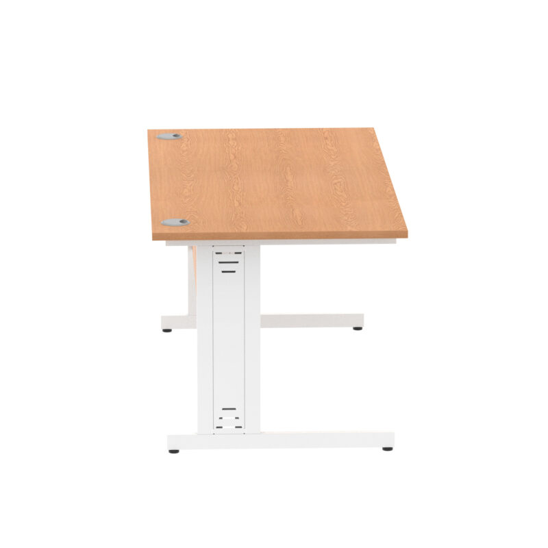 Pace 1600mm Straight Desk Cable Managed Leg - Image 60