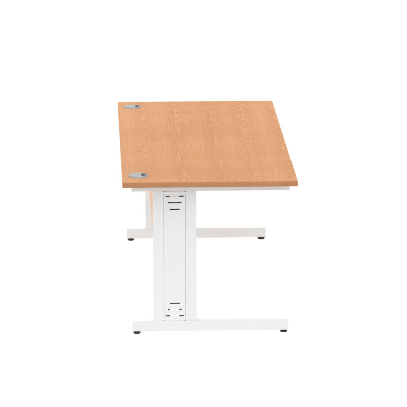 Pace 1800mm Straight Desk Cable Managed Leg - Image 60