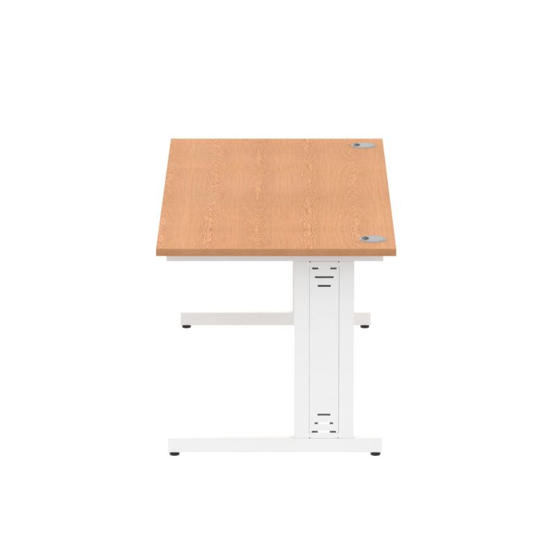 Pace 1800mm Straight Desk Cable Managed Leg - Image 64