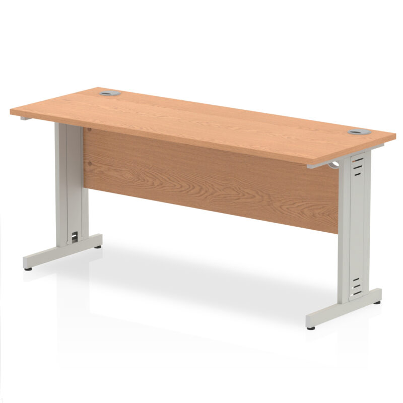 Pace 1600mm Slimline Desk Cable Managed Leg - Image 7