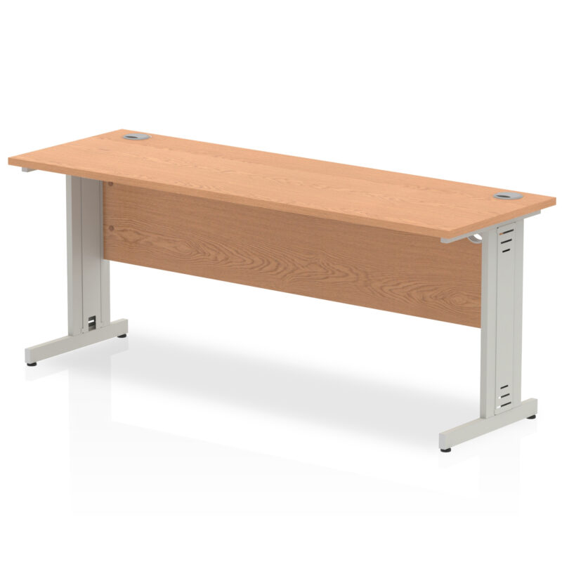 Pace 1800mm Slimline Desk Cable Managed Leg - Image 7
