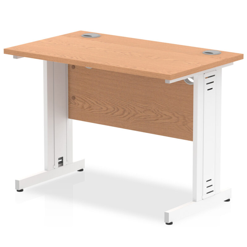 Pace 1000mm Slimline Desk Cable Managed Leg - Image 8