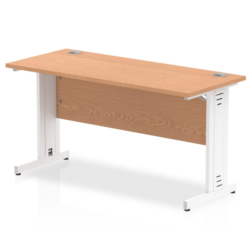 Pace 1400mm Slimline Desk Cable Managed Leg - Image 8