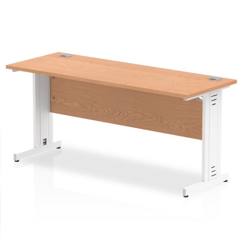Pace 1600mm Slimline Desk Cable Managed Leg - Image 8