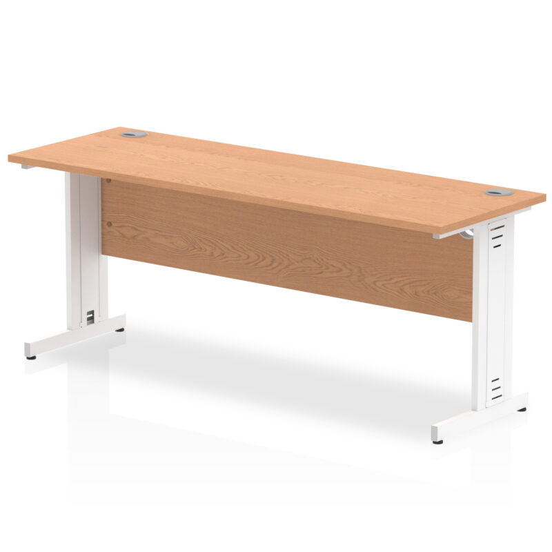 Pace 1800mm Slimline Desk Cable Managed Leg - Image 8