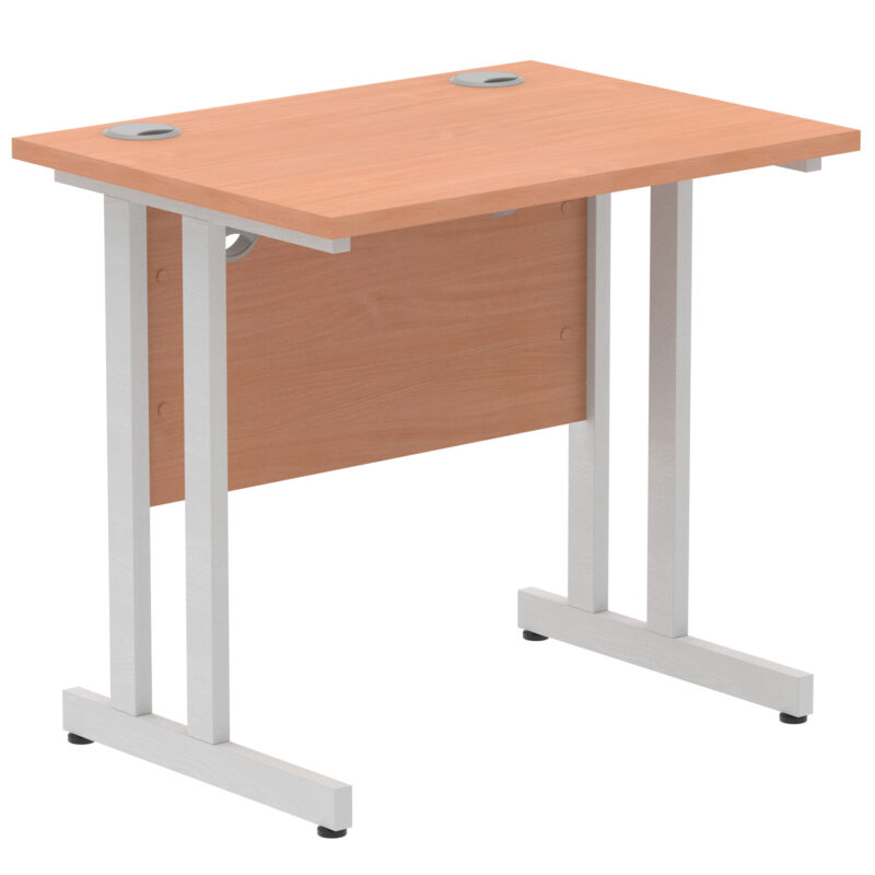 Pace 800mm Slimline Desk Cantilever Leg - Image 3