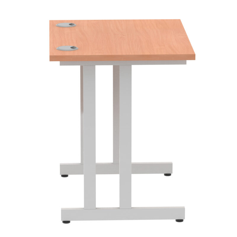 Pace 800mm Slimline Desk Cantilever Leg - Image 4
