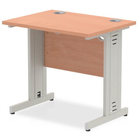 Pace 800mm Slimline Desk Cable Managed Leg