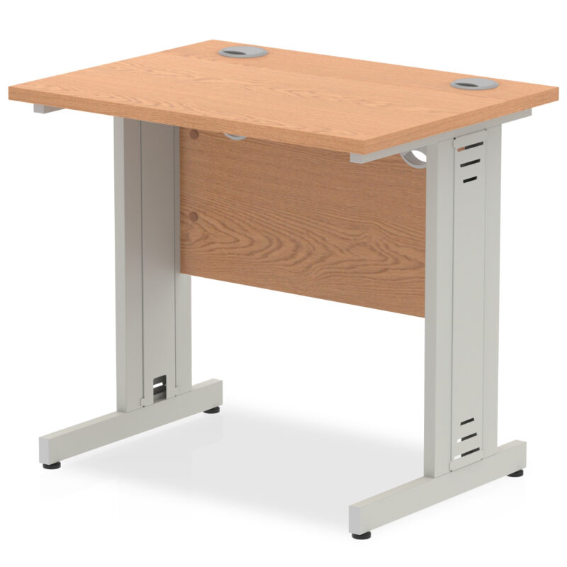 Pace 800mm Slimline Desk Cable Managed Leg - Image 7