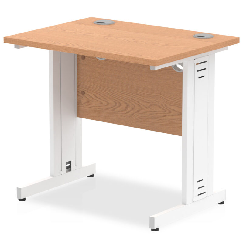 Pace 800mm Slimline Desk Cable Managed Leg - Image 8