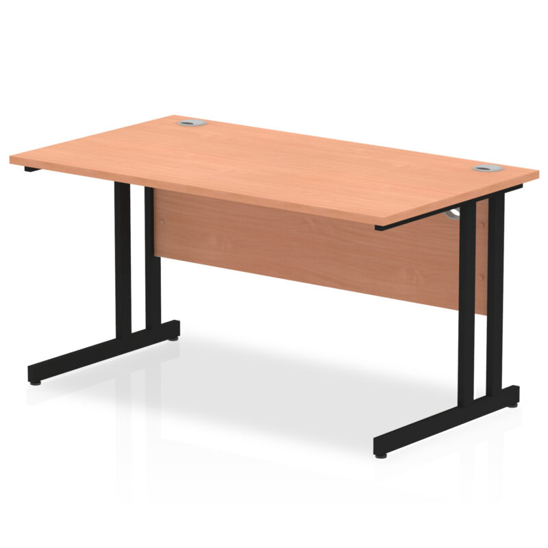 Pace 1400mm Straight Desk Cantilever Leg - Image 10