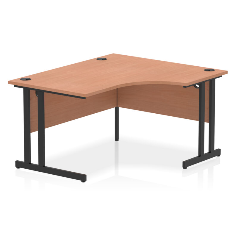 Pace 1400mm Right Crescent Desk Cantilever Leg - Image 13