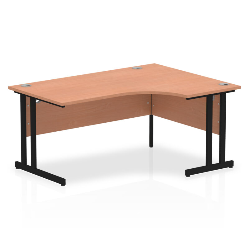 Pace 1600mm Right Crescent Desk Cantilever Leg - Image 13