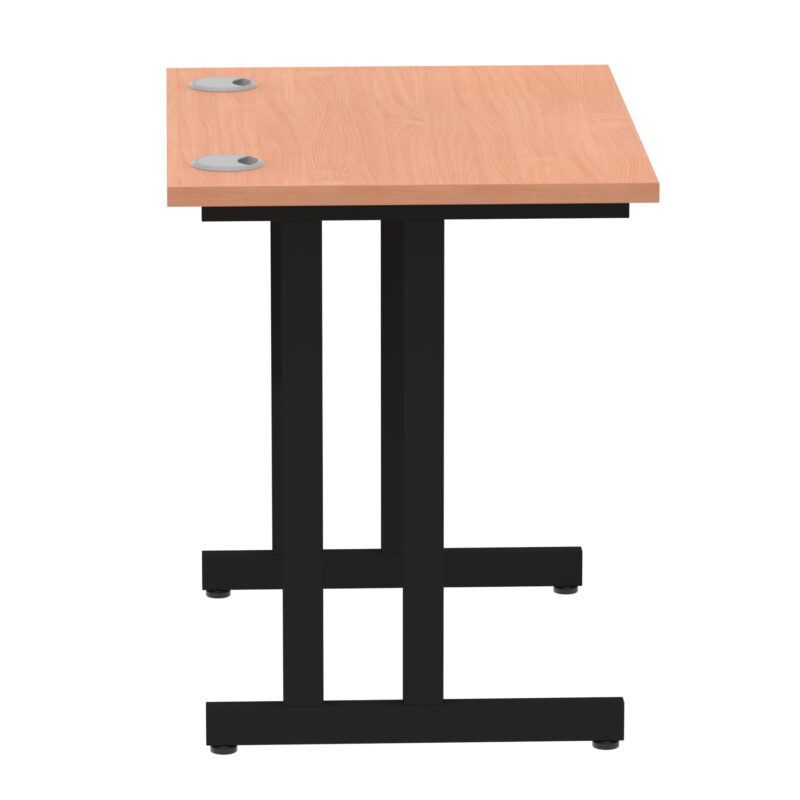 Pace 800mm Slimline Desk Cantilever Leg - Image 100