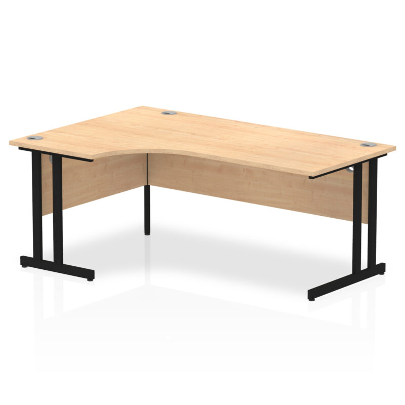 Pace 1800mm Left Crescent Desk Cantilever Leg - Image 15