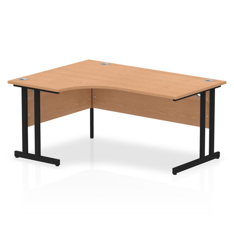 Pace 1600mm Left Crescent Desk Cantilever Leg - Image 16