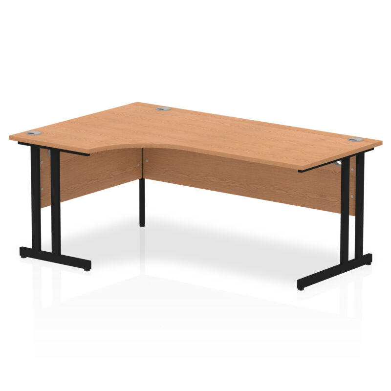 Pace 1800mm Left Crescent Desk Cantilever Leg - Image 16