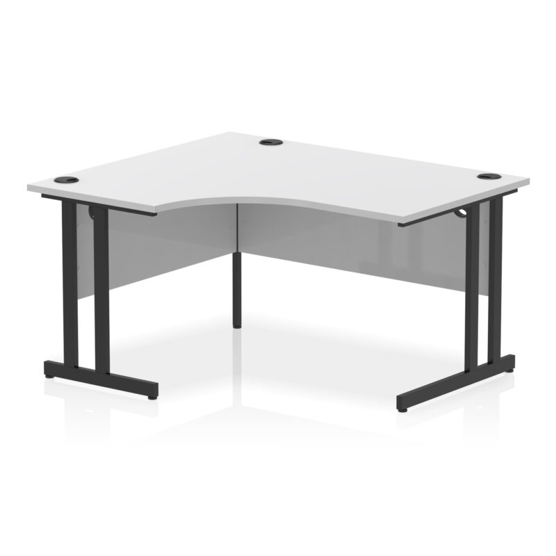 Pace 1400mm Left Crescent Desk Cantilever Leg - Image 18