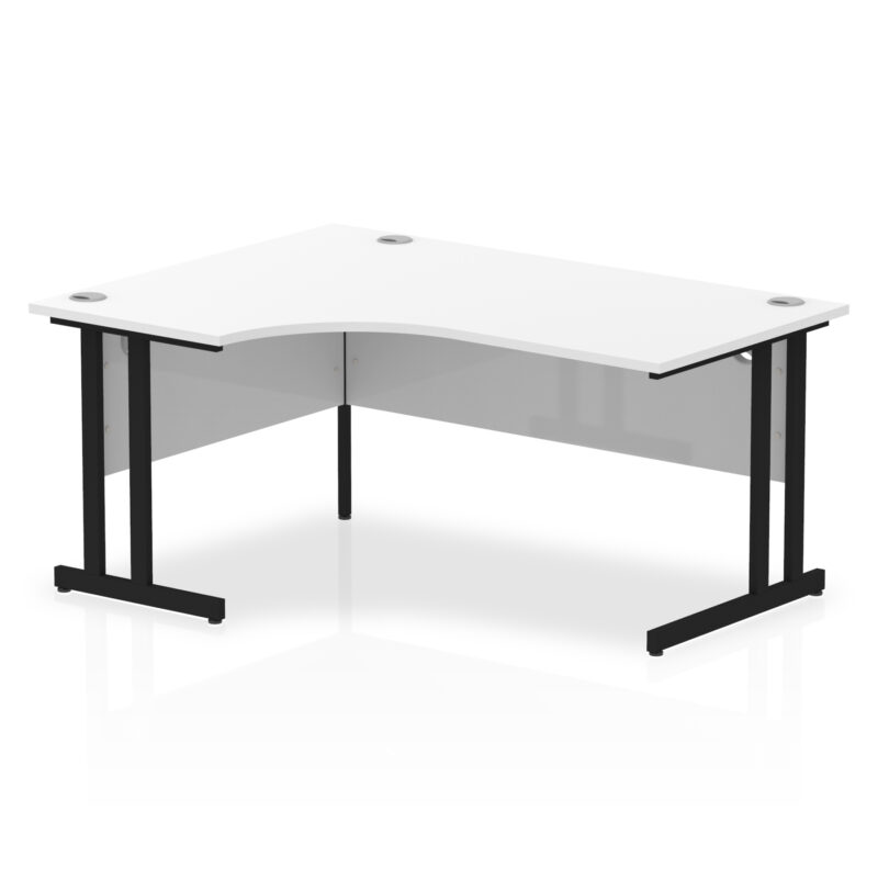 Pace 1600mm Left Crescent Desk Cantilever Leg - Image 18