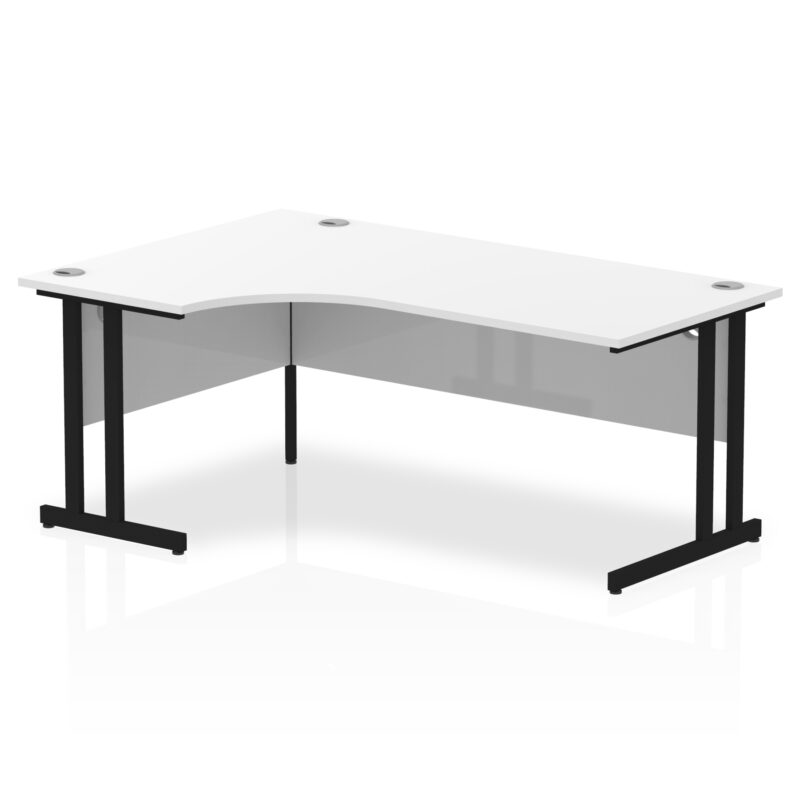 Pace 1800mm Left Crescent Desk Cantilever Leg - Image 18