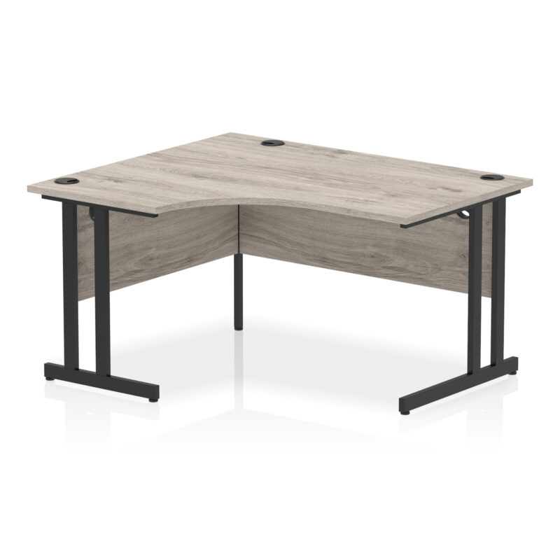 Pace 1400mm Left Crescent Desk Cantilever Leg - Image 14