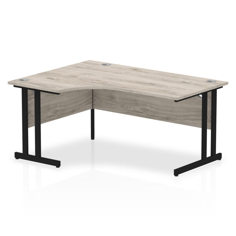 Pace 1600mm Left Crescent Desk Cantilever Leg - Image 14