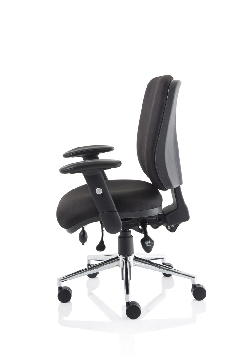 Shuro Medium Back Task Operator Office Chair - Image 12