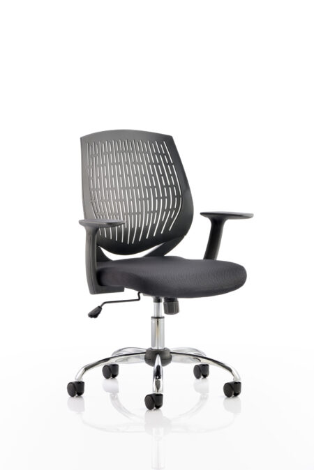 Lift Medium Back Task Operator Office Chair with Arms