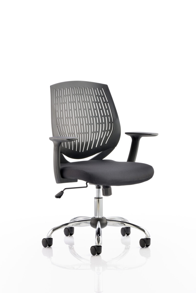Lift Medium Back Task Operator Office Chair with Arms