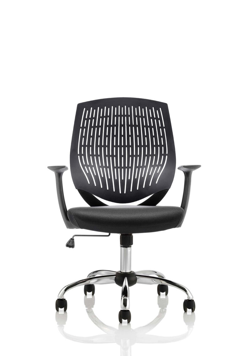 Lift Medium Back Task Operator Office Chair with Arms - Image 2