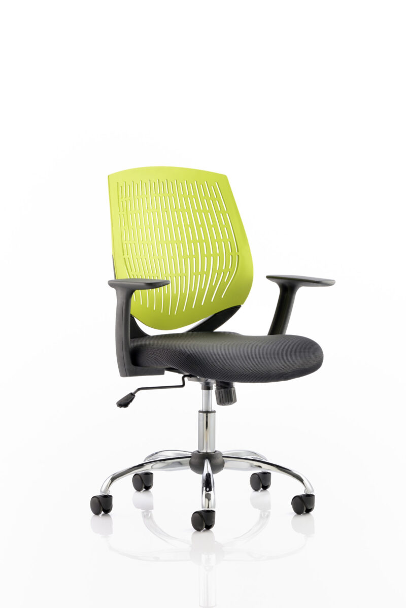 Lift Medium Back Task Operator Office Chair with Arms - Image 13