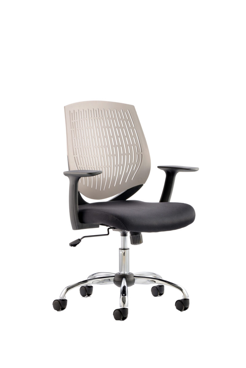 Lift Medium Back Task Operator Office Chair with Arms - Image 18