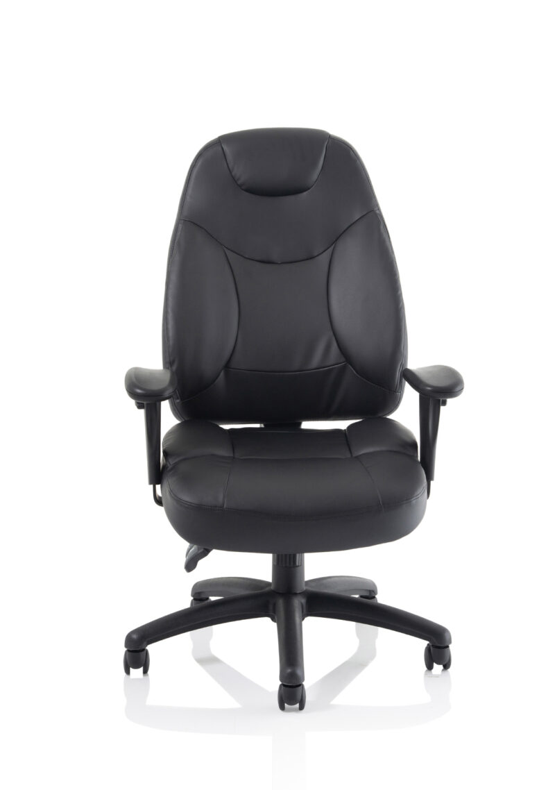 Base Medium Back Task Operator Office Chair with Adjustable Arms - Image 10
