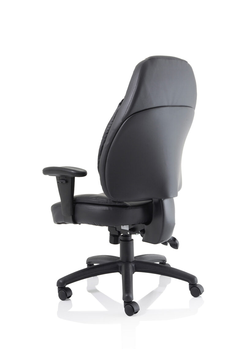 Base Medium Back Task Operator Office Chair with Adjustable Arms - Image 13