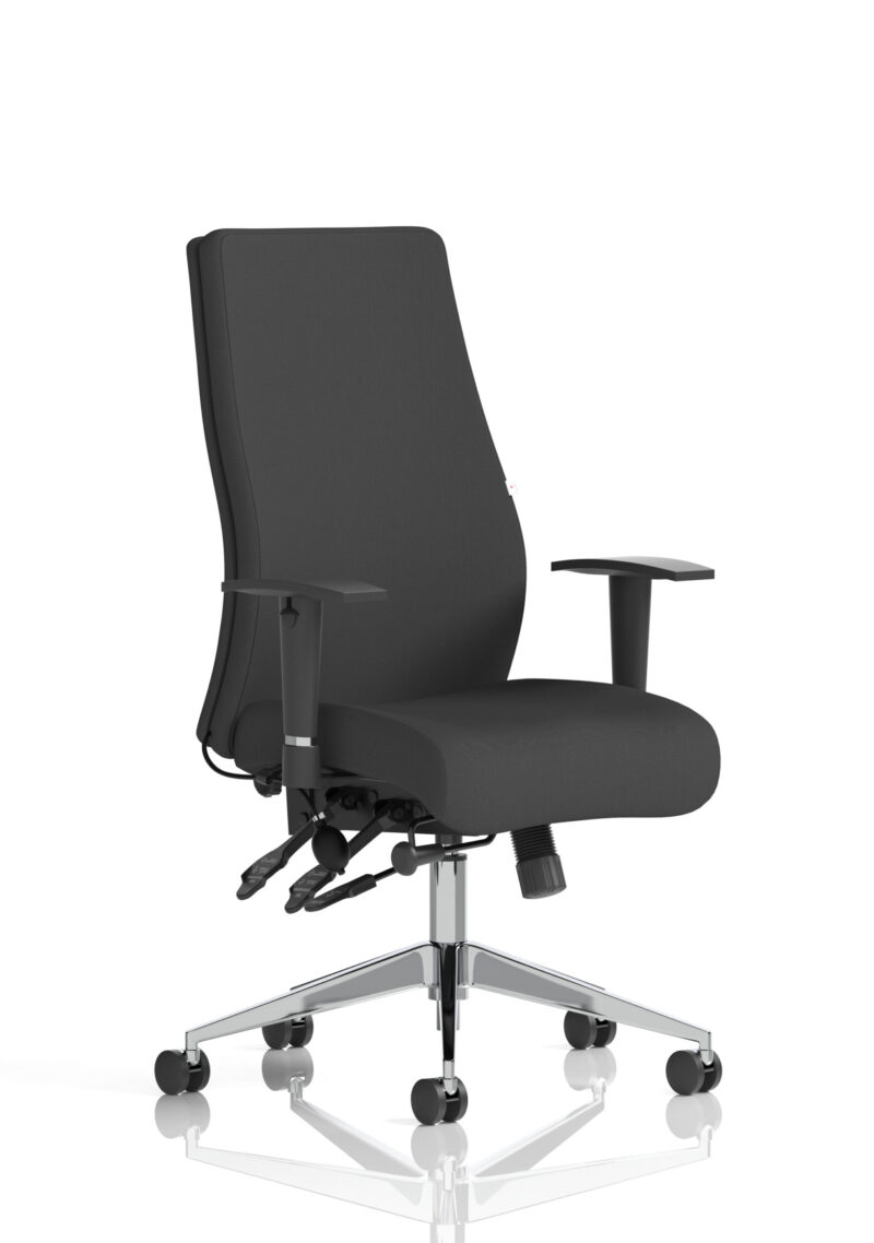 Crate High Back Ergonomic Posture Chair with Height Adjustable Arms
