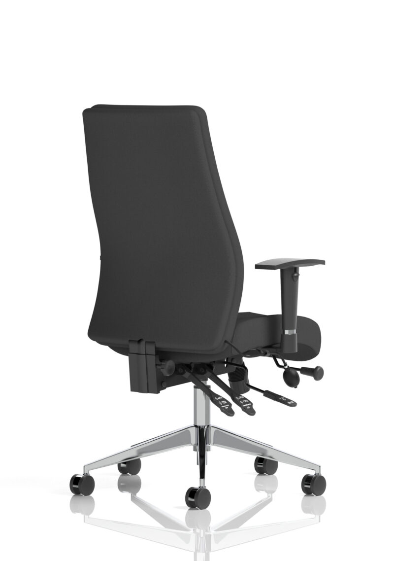 Crate High Back Ergonomic Posture Chair with Height Adjustable Arms - Image 7