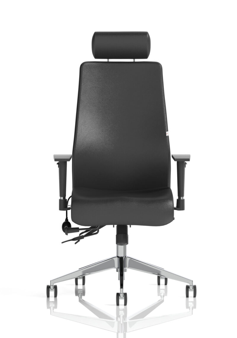 Crate High Back Ergonomic Posture Chair with Height Adjustable Arms - Image 26