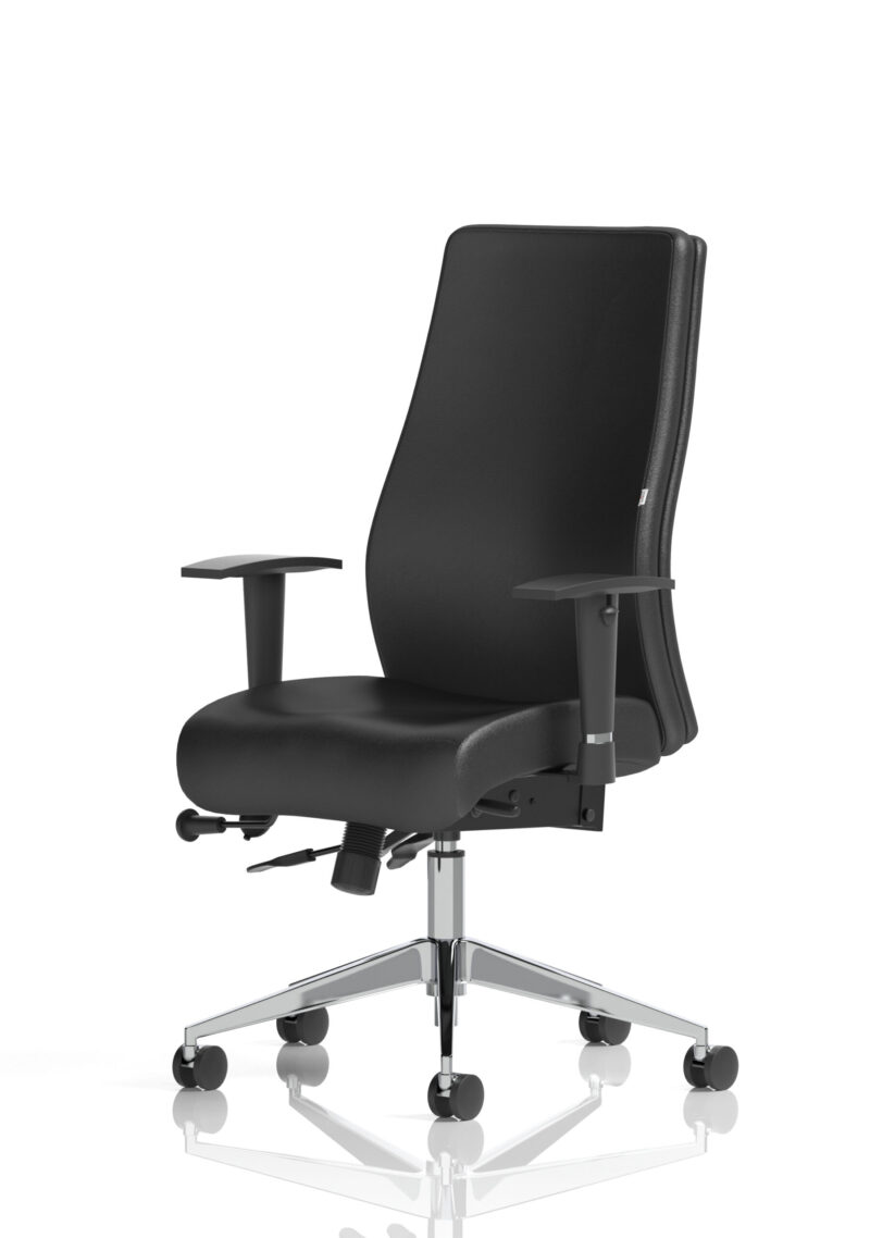 Crate High Back Ergonomic Posture Chair with Height Adjustable Arms - Image 19