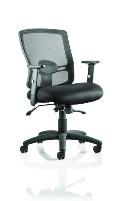 Form II Medium Mesh Back Task Operator Office Chair with Arms