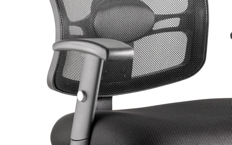 Form III High Mesh Back Task Operator Office Chair with Arms - Image 5