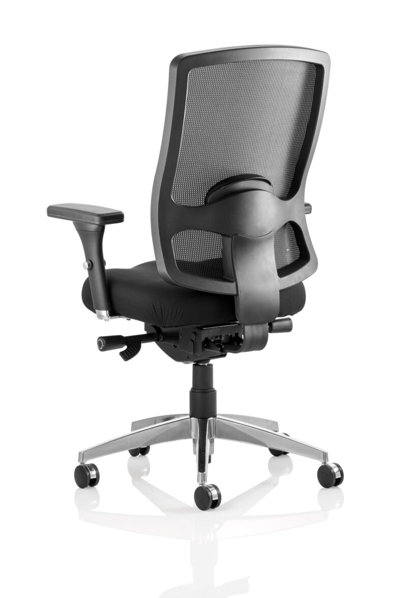 Scale High Mesh Back Ergonomic Task Operator Office Chair with Arms - Image 3