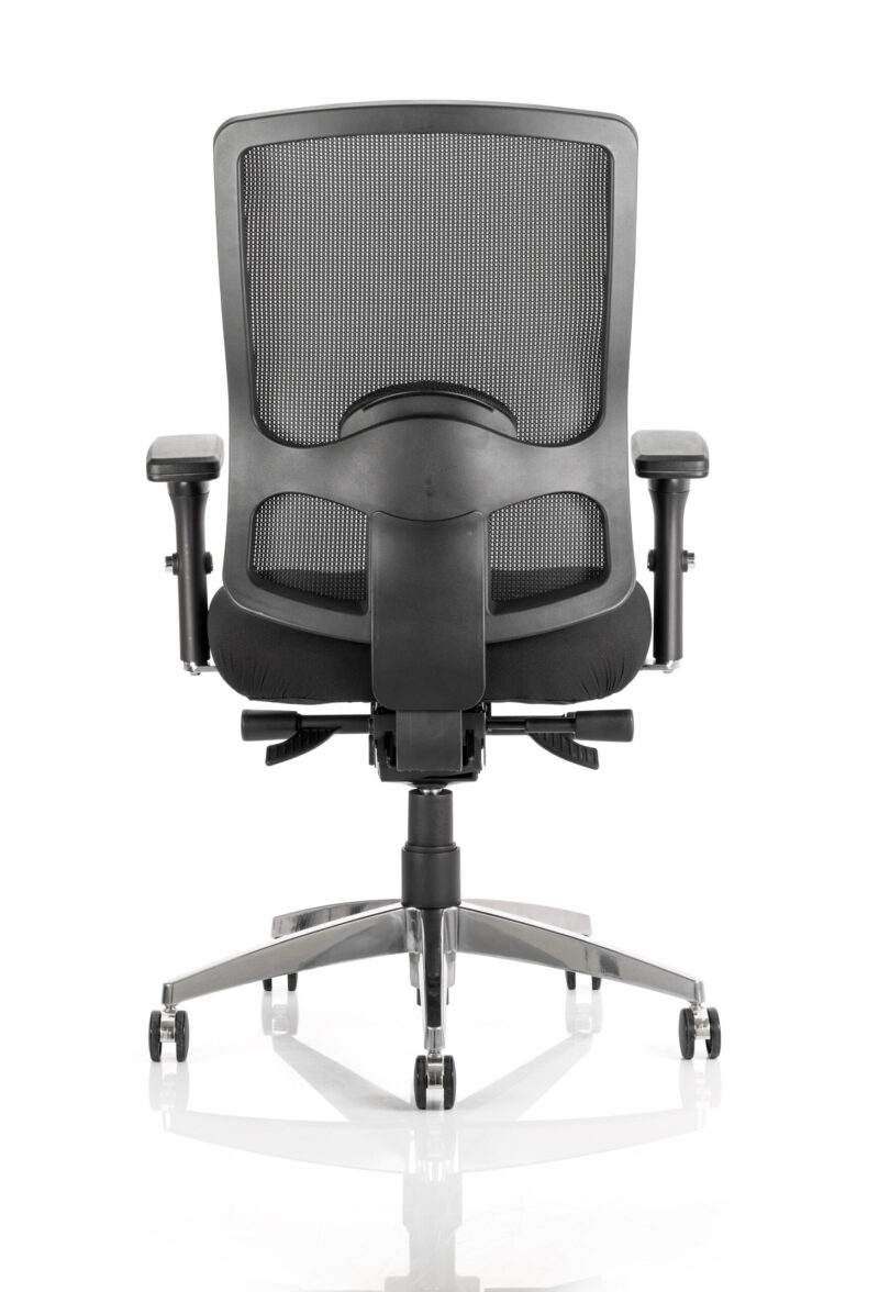 Scale High Mesh Back Ergonomic Task Operator Office Chair with Arms - Image 4