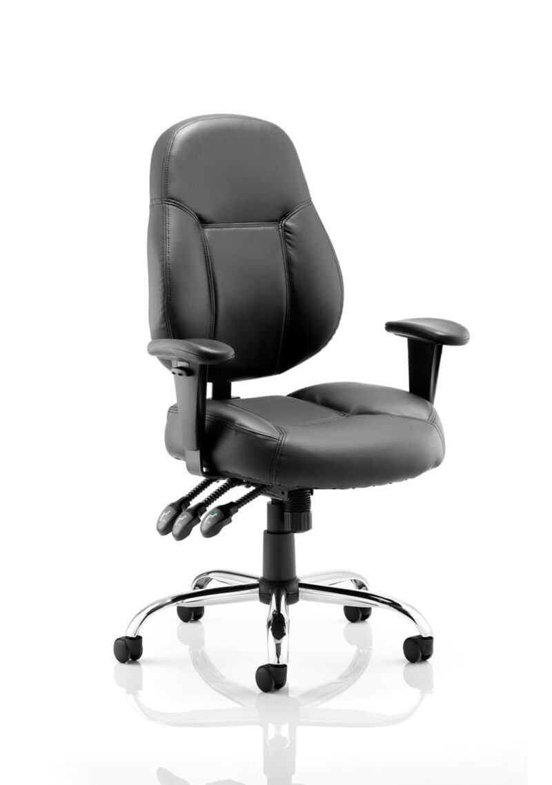 Verse High Back Task Operator Office Chair with Arms - Image 3